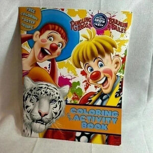 2012 Barnum & Bailey Coloring & activity Book NEW‎ UNUSED